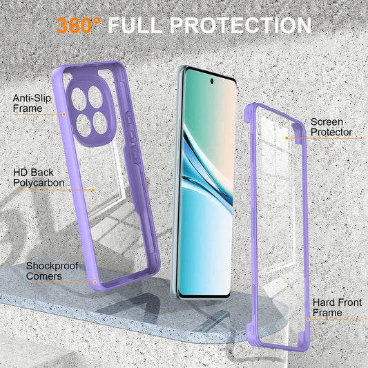 Custodia per Xiaomi Poco M8 / Redmi Note 15 5G, Techsuit, ColorVerse 360, Viola
