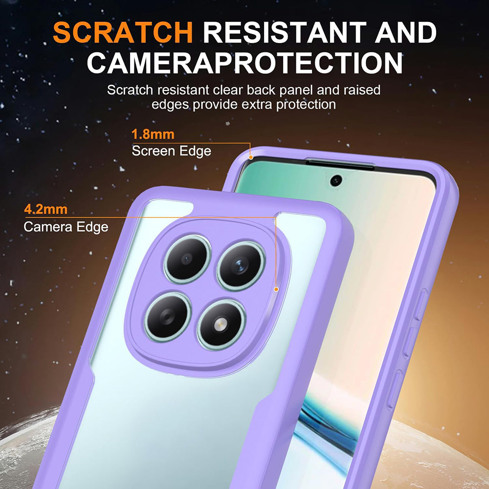 Custodia per Xiaomi Poco M8 / Redmi Note 15 5G, Techsuit, ColorVerse 360, Viola