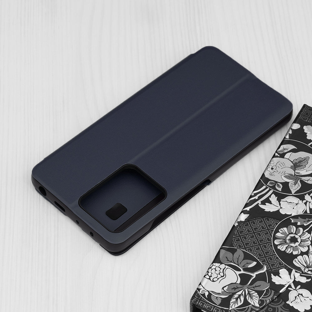 Custodia per Xiaomi Poco X5 Pro / Redmi Note 12 Pro 5G, Techsuit, eFold, Blu Scuro