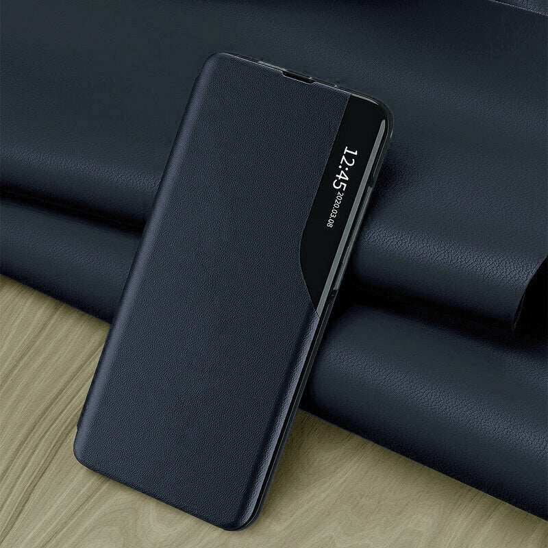 Custodia per Xiaomi Poco X5 Pro / Redmi Note 12 Pro 5G, Techsuit, eFold, Blu Scuro