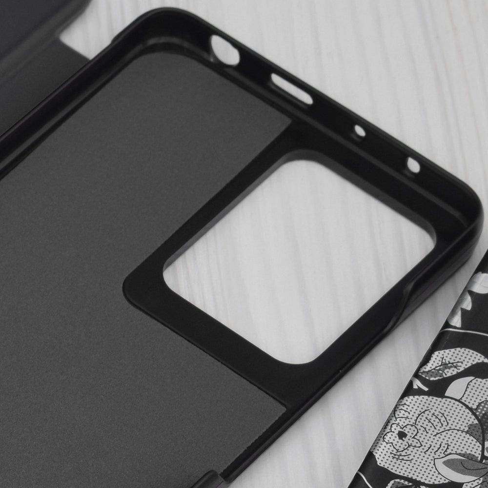 Custodia per Xiaomi Poco X5 Pro / Redmi Note 12 Pro 5G, Techsuit, eFold, Nera