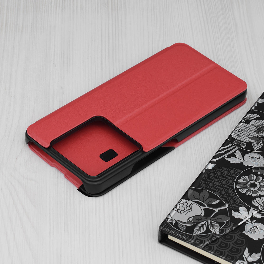 Custodia per Xiaomi Poco X6 / Note 13 Pro 5G, Techsuit, eFold, Rossa