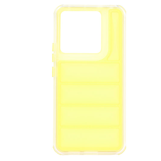 Custodia per Xiaomi Poco X6 / Note 13 Pro 5G, Techsuit, Wave Shield, Gialla