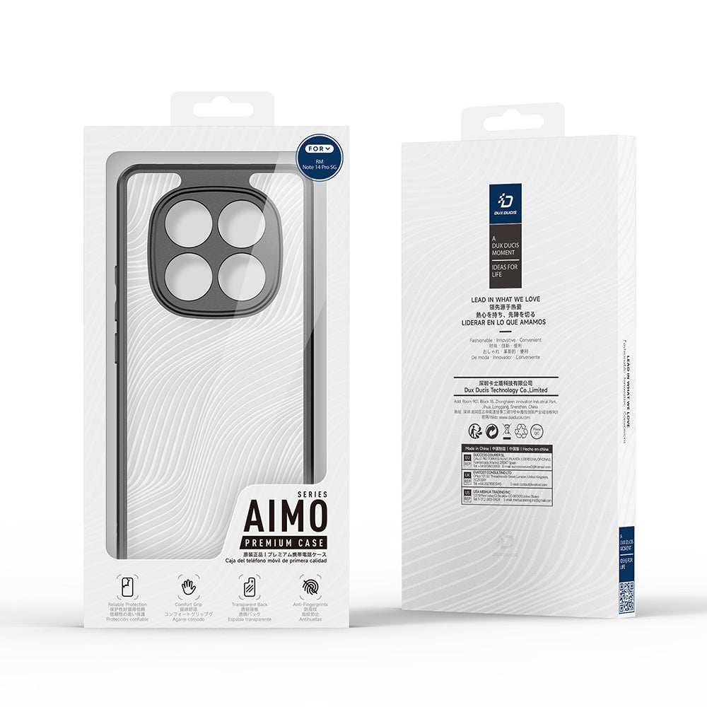 Custodia per Xiaomi Poco X6 / Redmi Note 13 Pro 5G, DUX DUCIS, Aimo, Nera