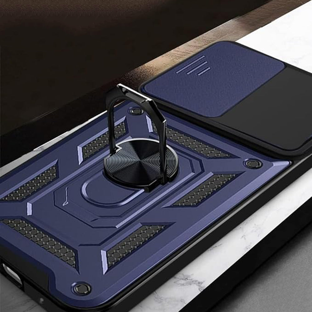 Custodia per Xiaomi Poco X6 / Redmi Note 13 Pro 5G, Techsuit, CamShield, Verde