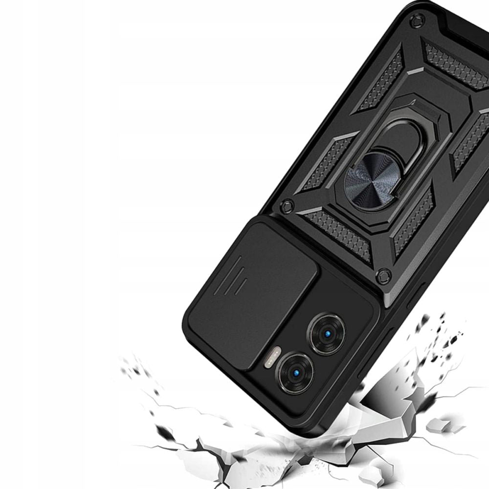 Custodia per Xiaomi Poco X7 Pro, Techsuit, CamShield, Nera