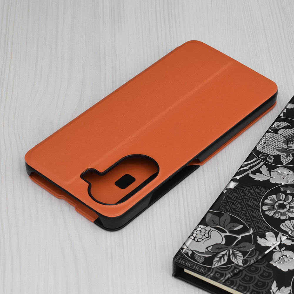Custodia per Xiaomi Poco X7 Pro, Techsuit, eFold, Arancione