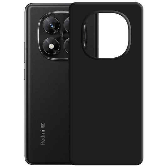 Custodia per Xiaomi Poco X7 / Redmi Note 14 Pro 5G, 3MK, Nera Opaca