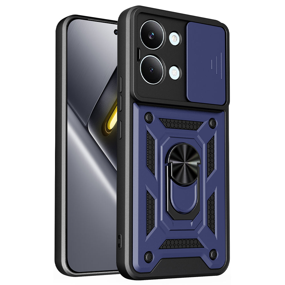 Custodia per Xiaomi Poco X8 Pro Max, Techsuit, CamShield, Blu