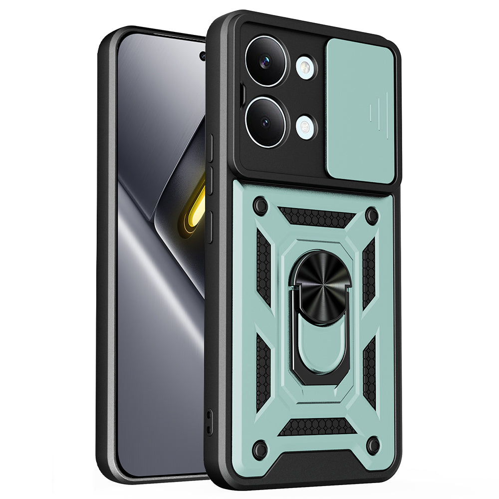 Custodia per Xiaomi Poco X8 Pro Max, Techsuit, CamShield, Verde