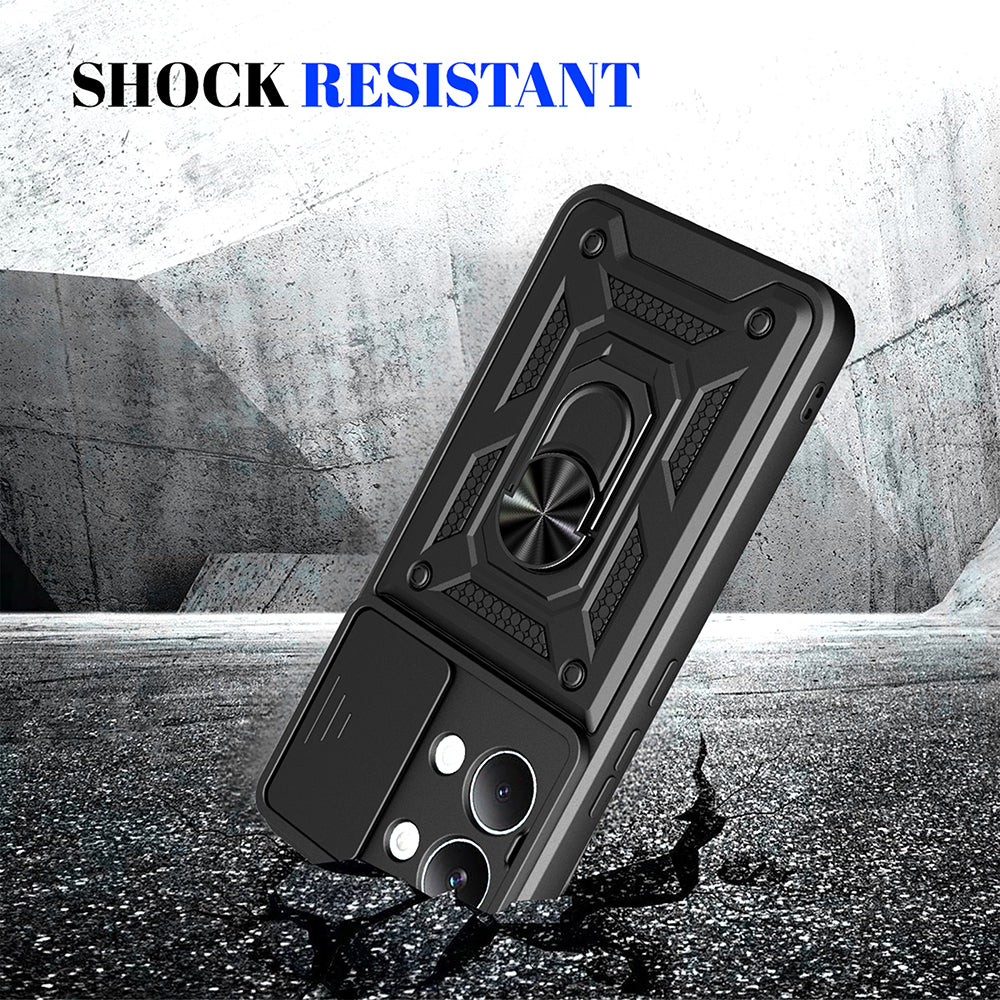 Custodia per Xiaomi Poco X8 Pro Max, Techsuit, CamShield, Verde