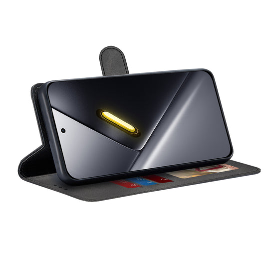 Custodia per Xiaomi Poco X8 Pro Max, Techsuit, Diary Book, Nera