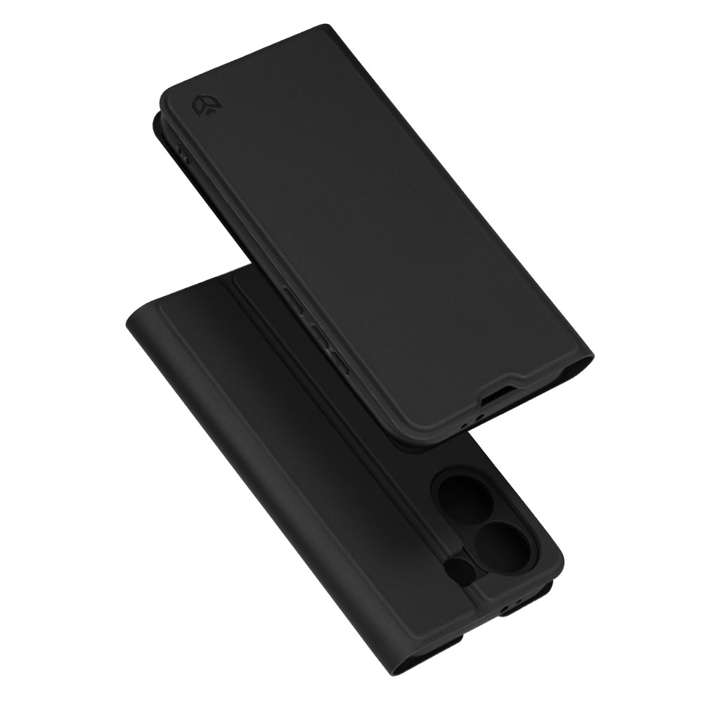 Custodia per Xiaomi Poco X8 Pro, Techsuit, Magskin Book, Nera