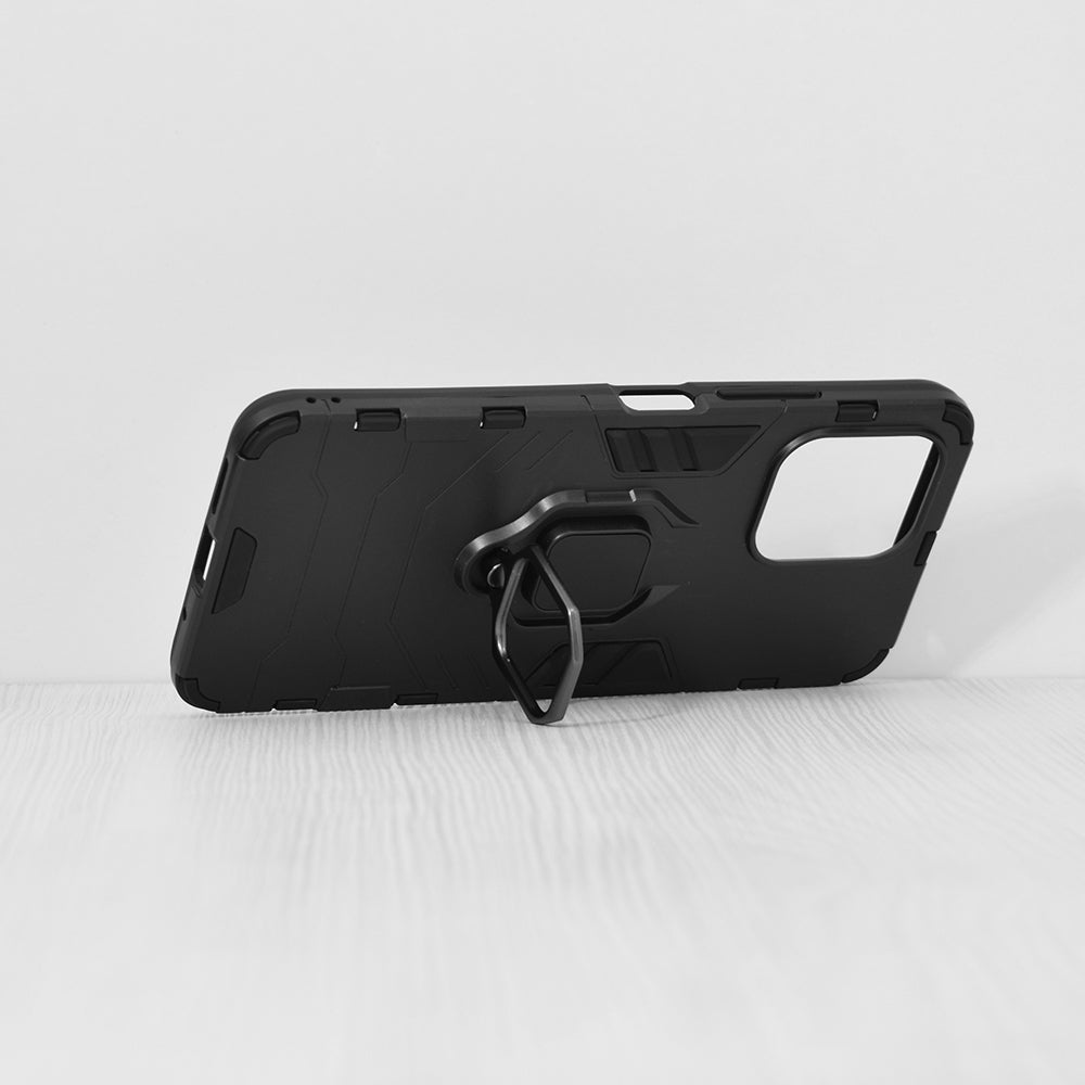 Custodia per Xiaomi Redmi 12 5G / 12, Techsuit, Shield, Nera
