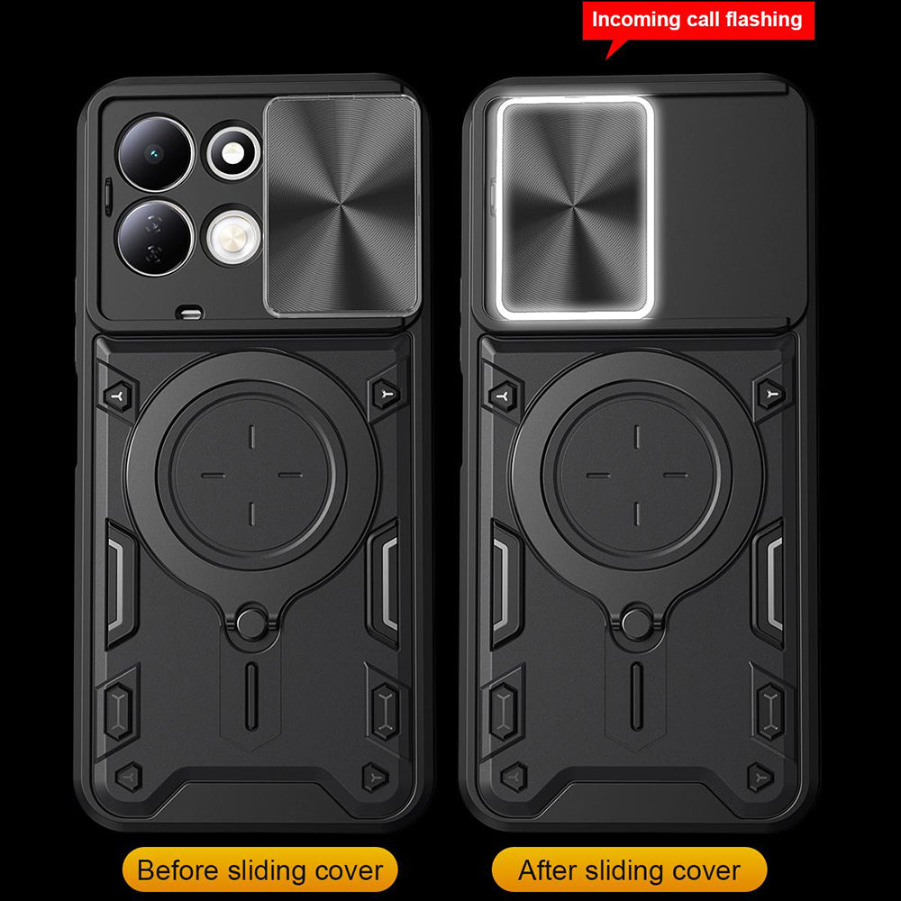 Custodia per Xiaomi Redmi 17 5G / 17 4G, Techsuit, CamGuard Pro, Viola