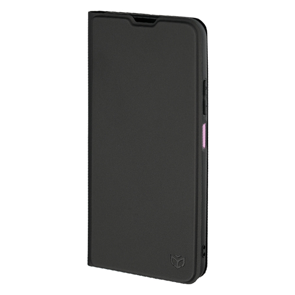 Custodia per Xiaomi Redmi 17C 5G, Techsuit, Magskin Book, Nera