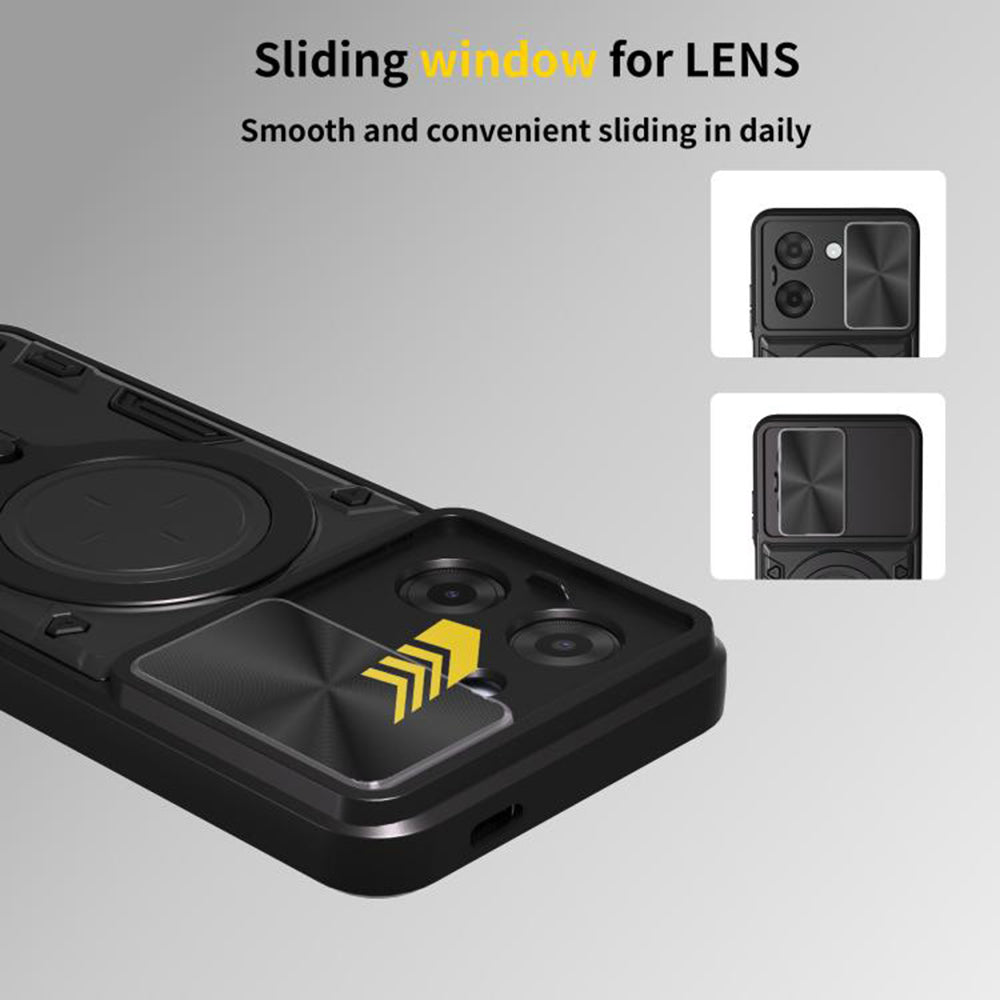 Custodia per Xiaomi Redmi A5 4G (Regionale), Techsuit, CamGuard Pro, Nera