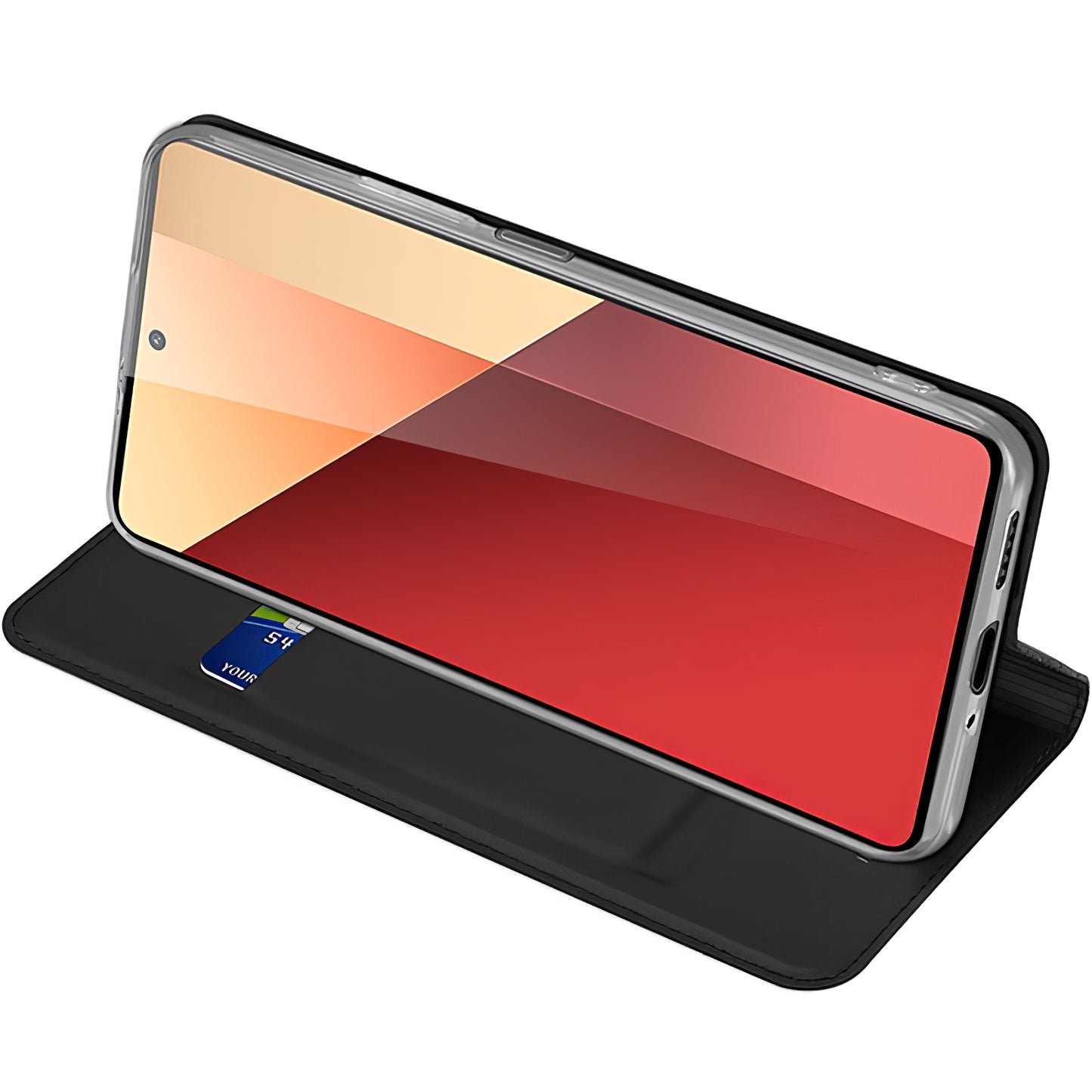 Custodia per Xiaomi Redmi Note 13 Pro 4G / Poco M6 Pro 4G, DUX DUCIS, Skin Pro, Nera