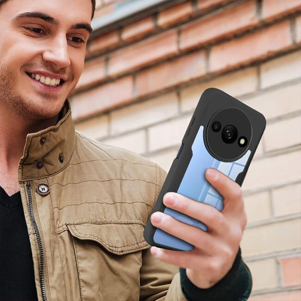 Custodia per Xiaomi Redmi A3x / A3, Techsuit, ColorVerse 360, Blu