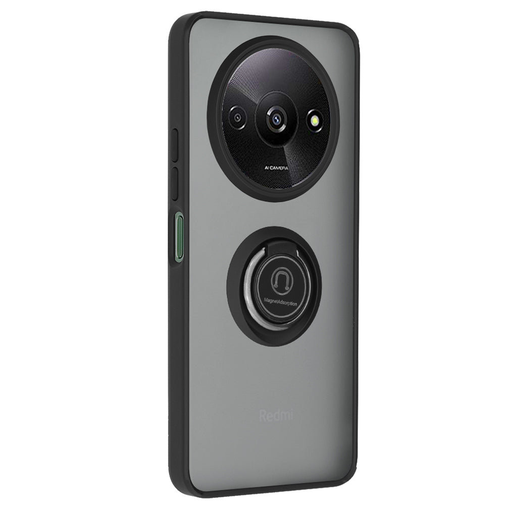 Custodia per Xiaomi Redmi A3x / A3, Techsuit, Glinth, Nera