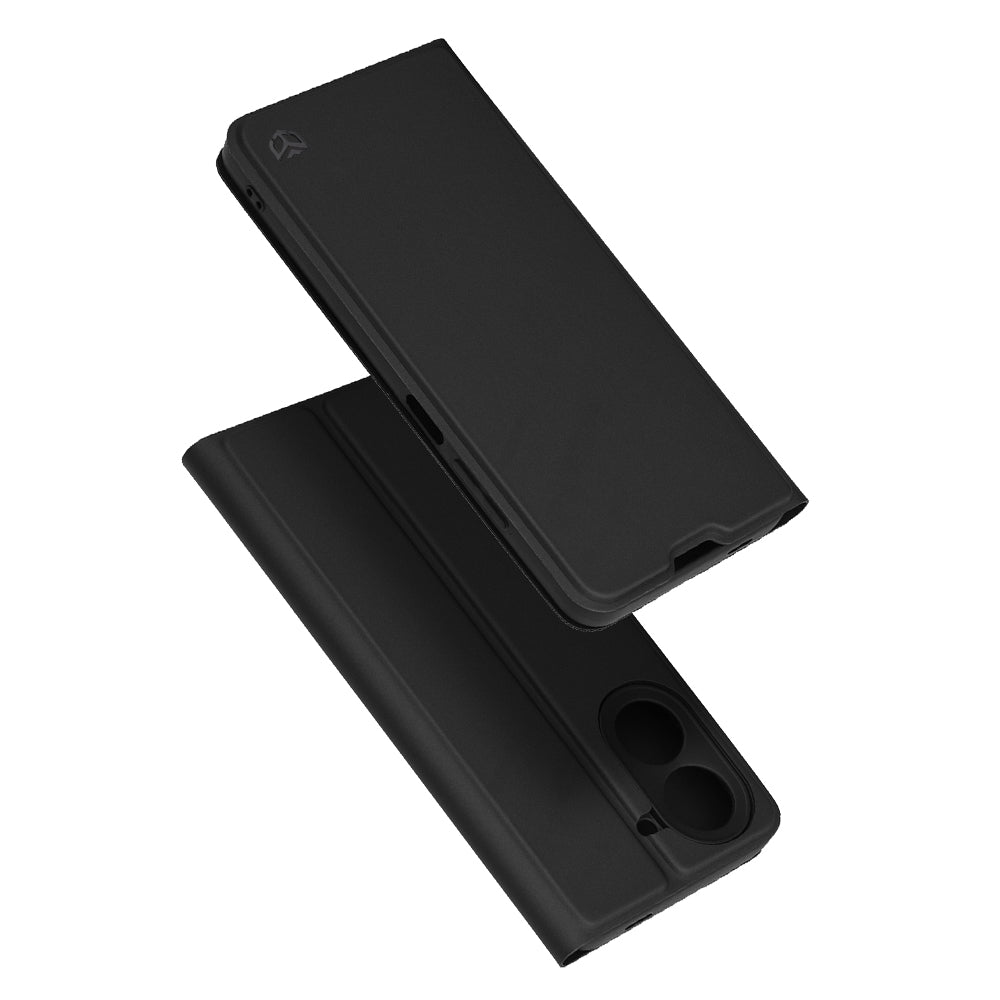 Custodia per Xiaomi Redmi A5 4G (Regionale), Techsuit, Magskin Book, Nera