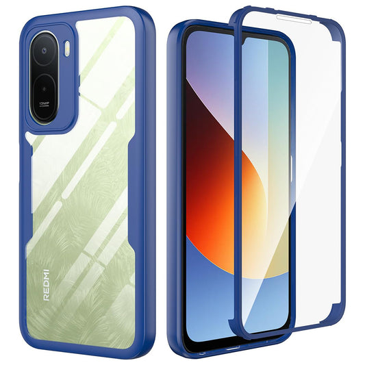 Custodia per Xiaomi Redmi A7 Pro 4G, Techsuit, ColorVerse 360, Blu