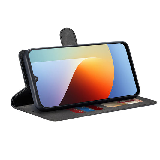 Custodia per Xiaomi Redmi A7 Pro 4G, Techsuit, Diary Book, Nera