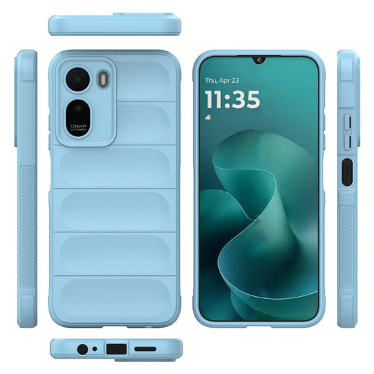 Custodia per Xiaomi Redmi A7 Pro 4G, Techsuit, Magic Shield, Blu