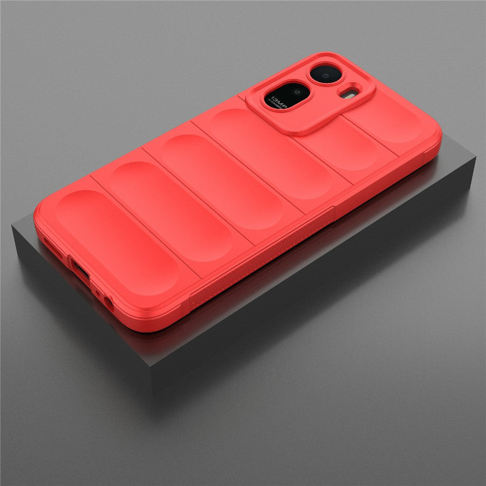 Custodia per Xiaomi Redmi A7 Pro 4G, Techsuit, Magic Shield, Rossa