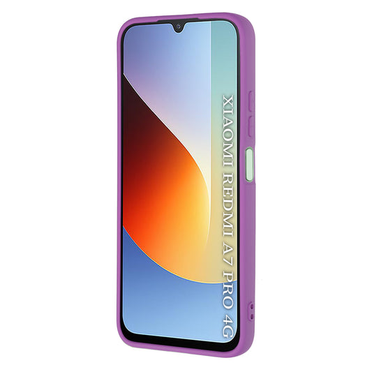 Custodia per Xiaomi Redmi A7 Pro 4G, Techsuit, SoftFlex, Viola