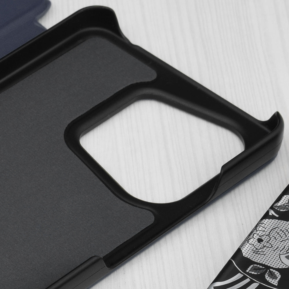 Custodia per Xiaomi Redmi Note 13 4G, Techsuit, eFold, Blu Scuro