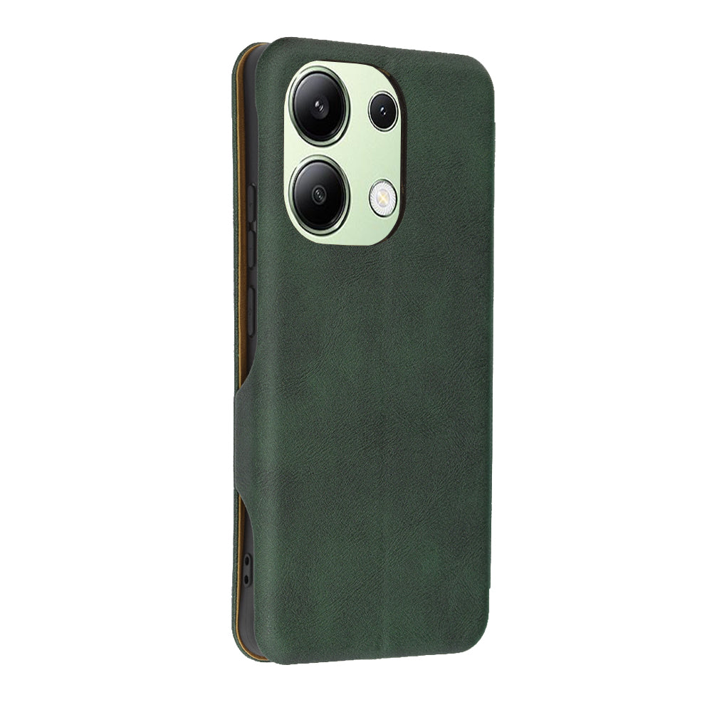 Custodia per Xiaomi Redmi Note 13 4G, Techsuit, Safe Wallet Plus, Verde