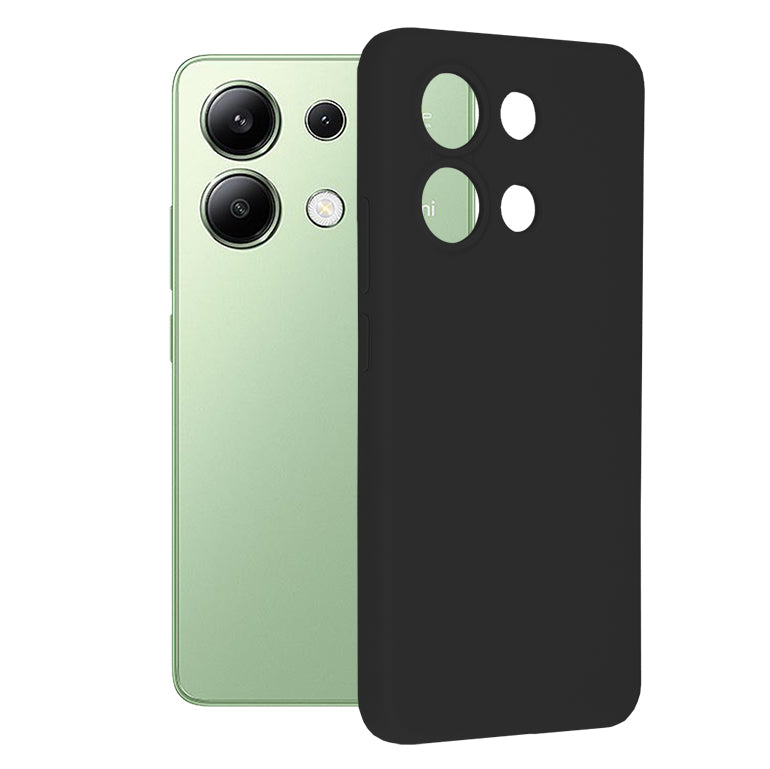Custodia per Xiaomi Redmi Note 13 4G, Techsuit, Soft Edge, Nera
