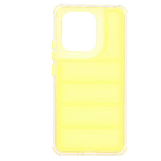 Custodia per Xiaomi Redmi Note 13 4G, Techsuit, Wave Shield, Gialla