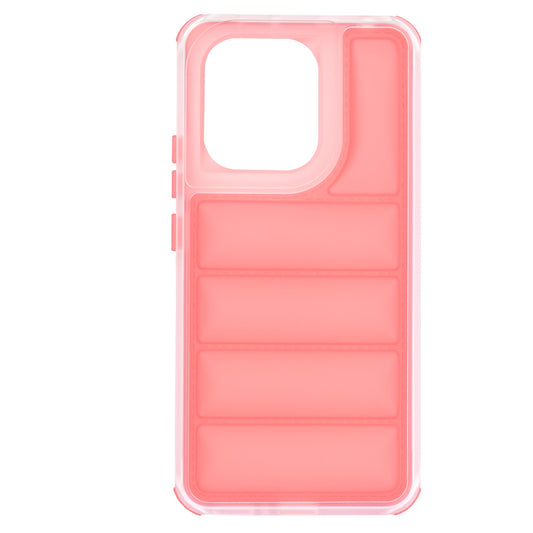 Custodia per Xiaomi Redmi Note 13 4G, Techsuit, Wave Shield, Rossa