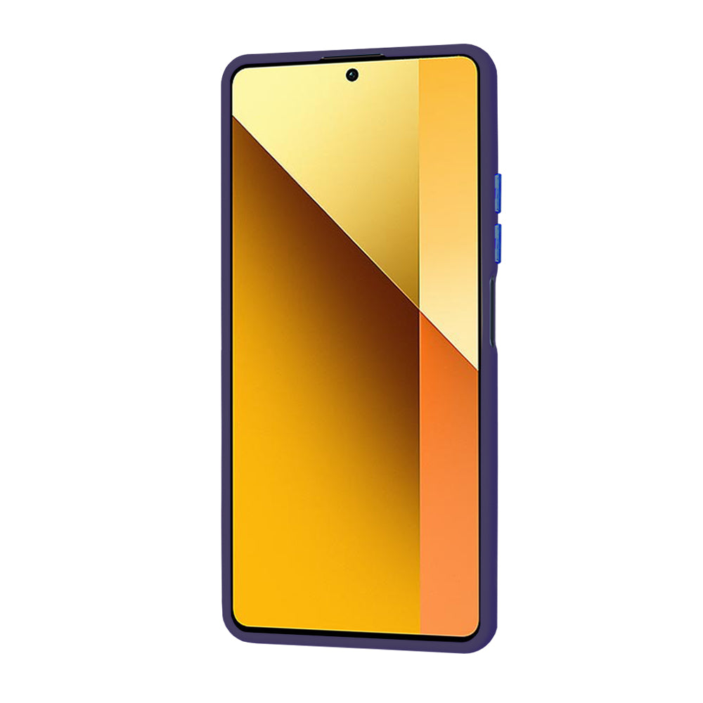 Custodia per Xiaomi Redmi Note 13 5G, Techsuit, HaloFrost, Blu Navy