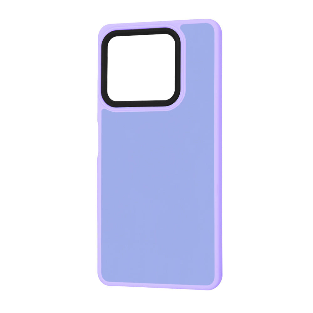 Custodia per Xiaomi Redmi Note 13 5G, Techsuit, HaloFrost, Viola Chiaro