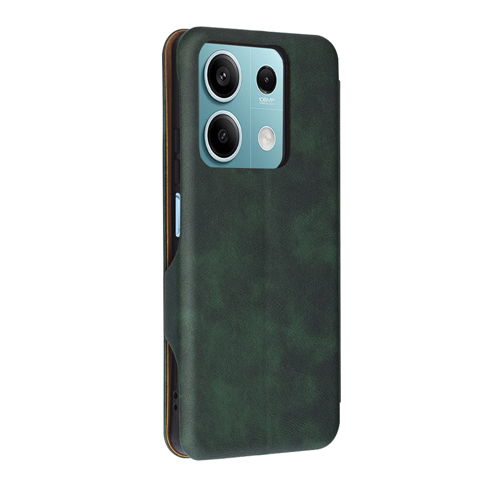Custodia per Xiaomi Redmi Note 13 5G, Techsuit, Safe Wallet Plus, Verde