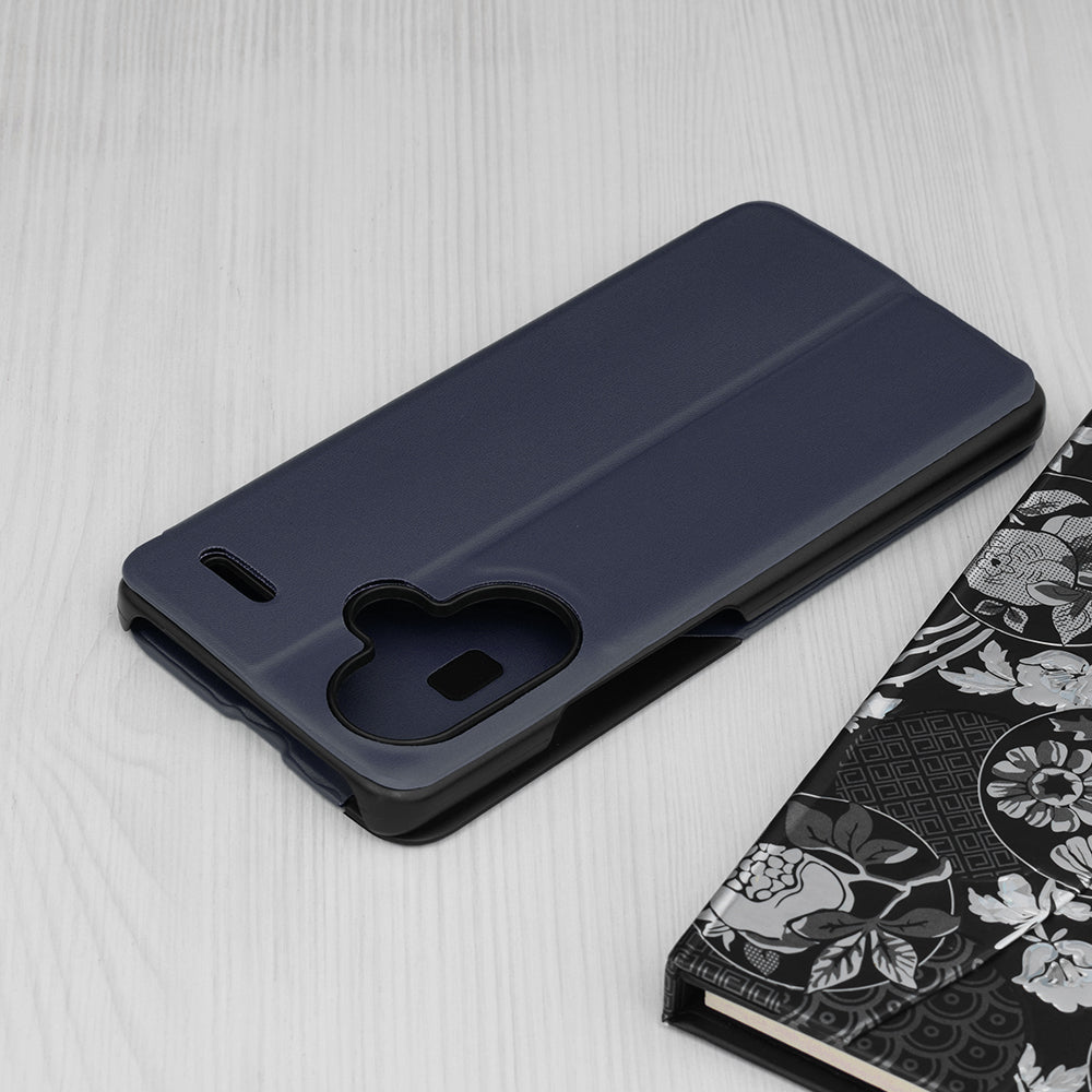 Custodia per Xiaomi Redmi Note 13 Pro+, Techsuit, eFold, Blu Scuro