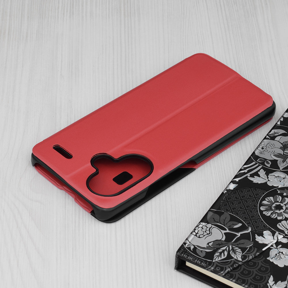 Custodia per Xiaomi Redmi Note 13 Pro+, Techsuit, eFold, Rossa