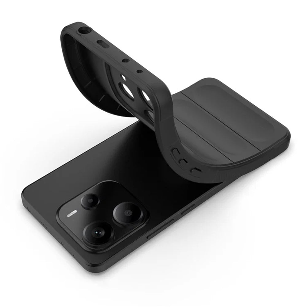 Custodia per Xiaomi Redmi Note 14 4G (Regionale), Techsuit, Magic Shield, Nera