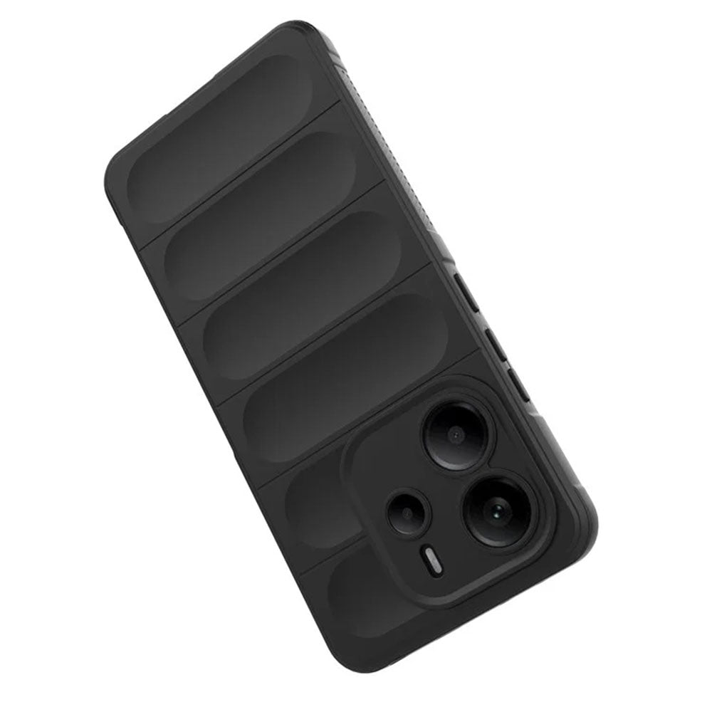 Custodia per Xiaomi Redmi Note 14 4G (Regionale), Techsuit, Magic Shield, Nera