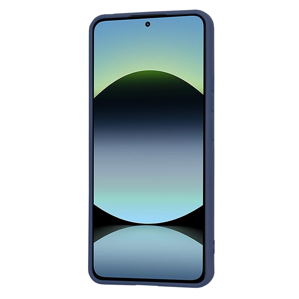 Custodia per Xiaomi Redmi Note 14 4G (Standard), Techsuit, SoftFlex, Blu scuro