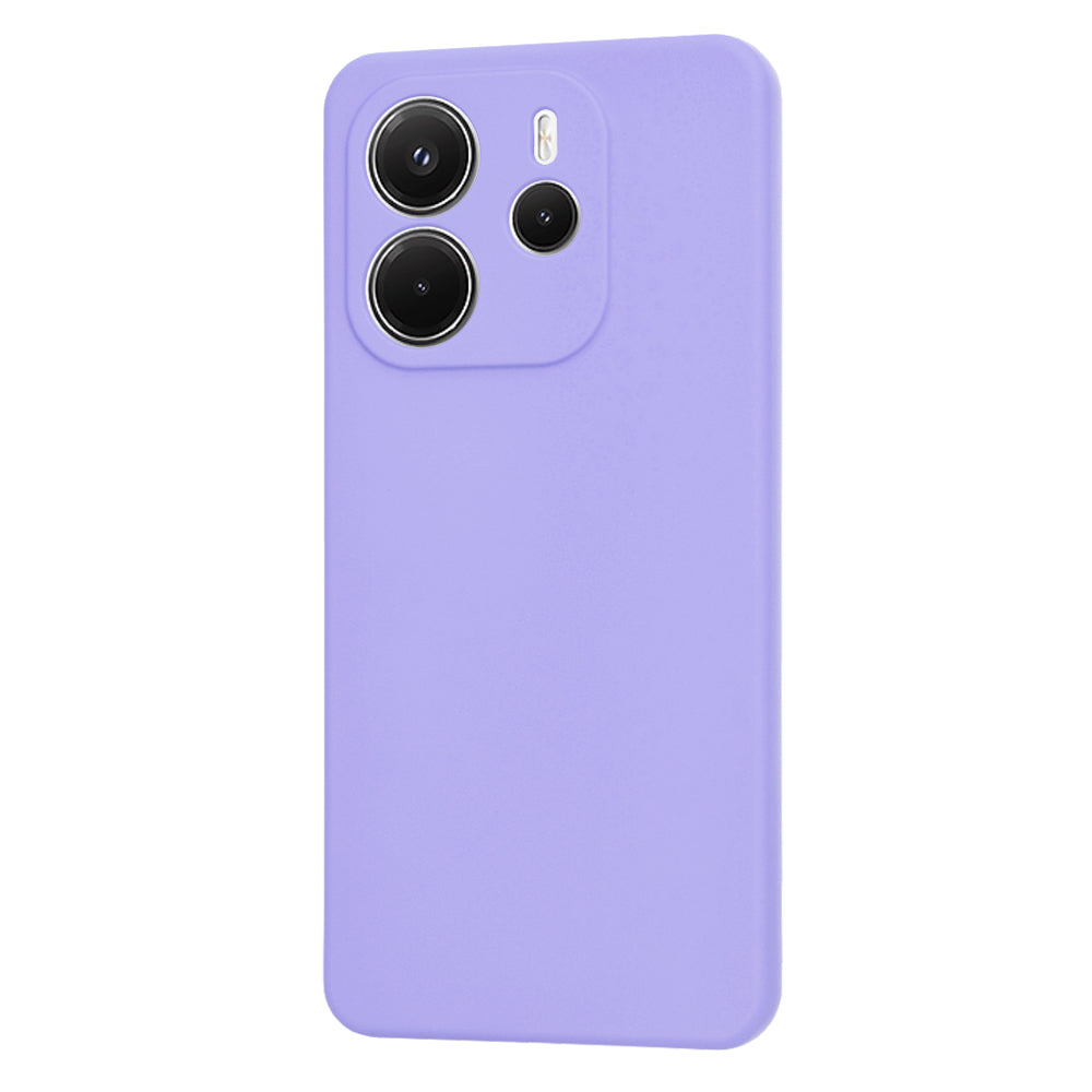 Custodia per Xiaomi Redmi Note 14 4G (Standard), Techsuit, SoftFlex, Viola Chiaro