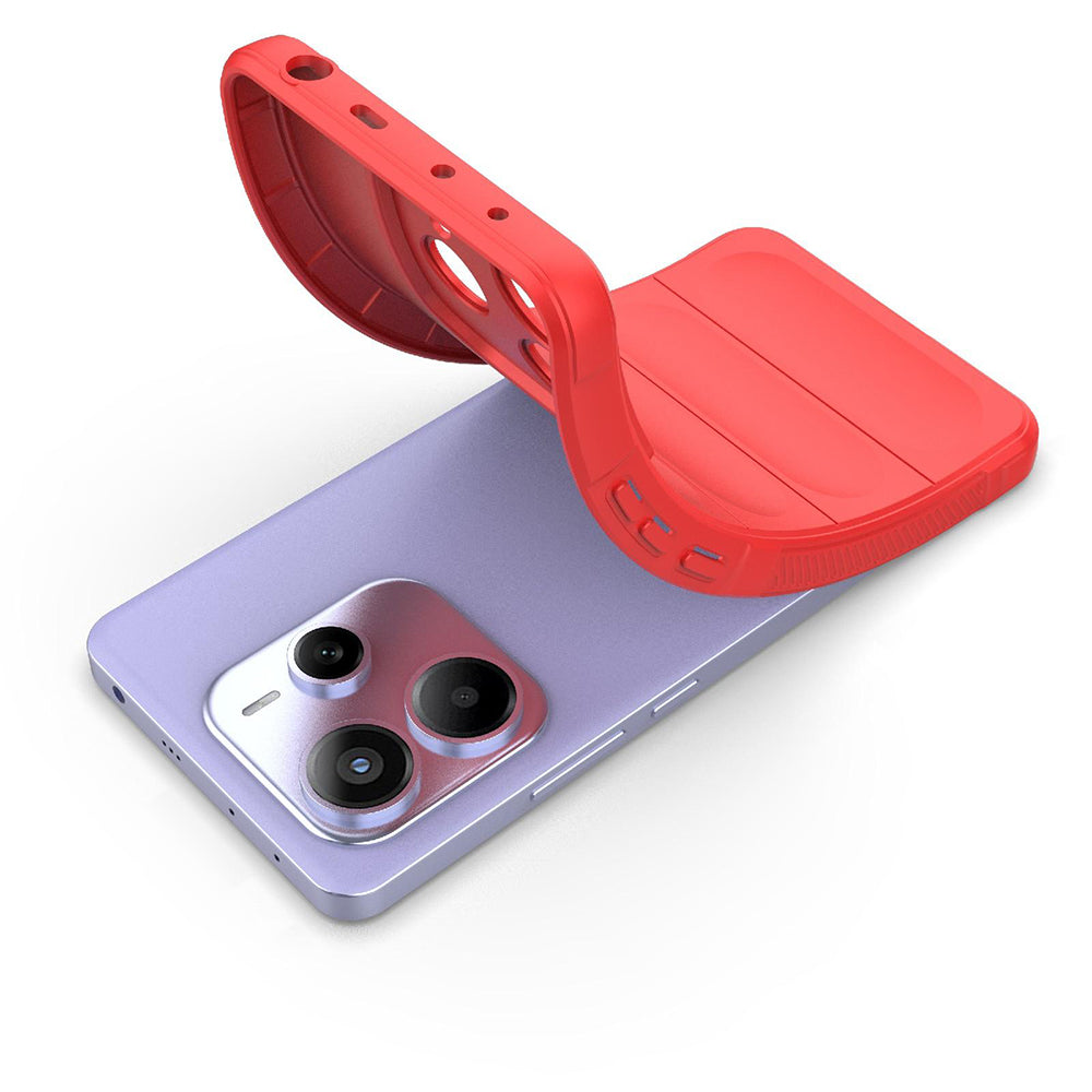 Custodia per Xiaomi Redmi Note 14 5G, Techsuit, Magic Shield, Nera