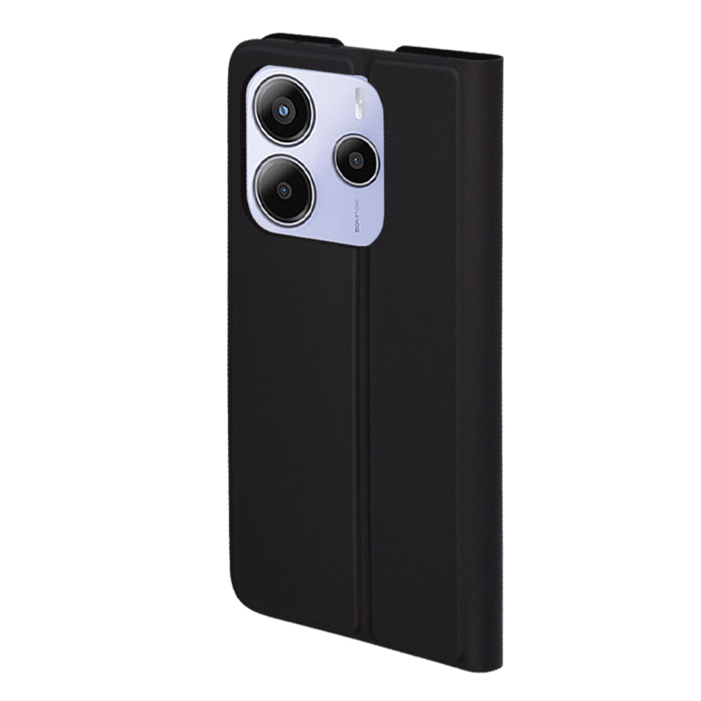 Custodia per Xiaomi Redmi Note 14 5G, Techsuit, Magskin Book, Nera
