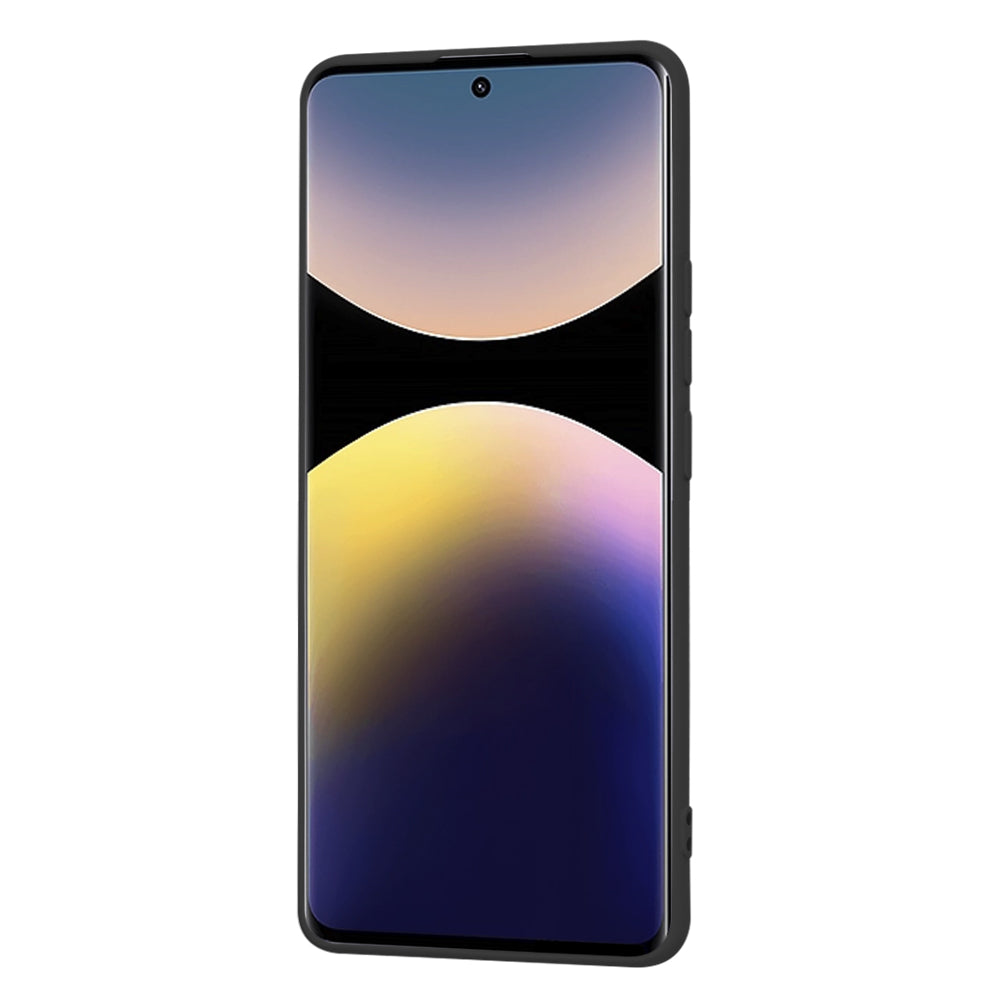 Custodia per Xiaomi Redmi Note 14 Pro 4G, Techsuit, SoftFlex, Nera