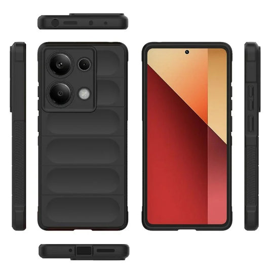 Custodia per Xiaomi Redmi Note 14S, Techsuit, Magic Shield, Nera