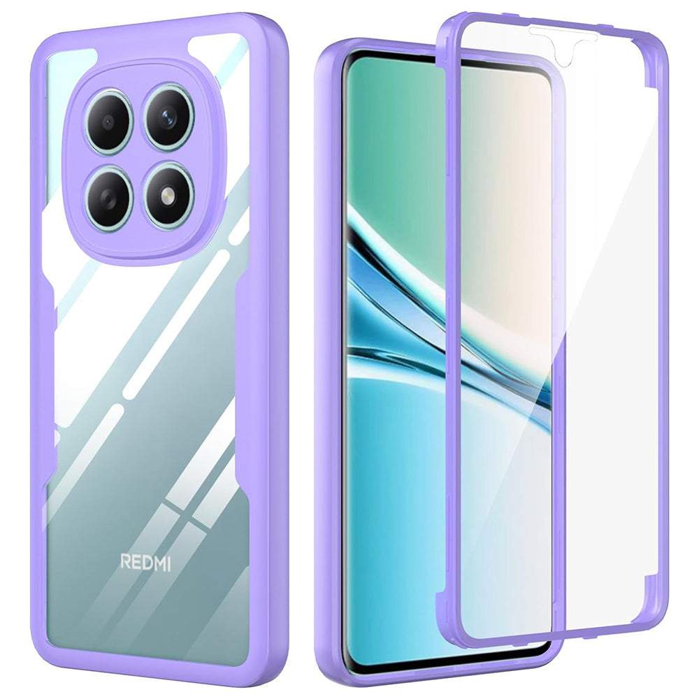Case for Xiaomi Redmi Note 15 4G, Techsuit, ColorVerse 360, Purple