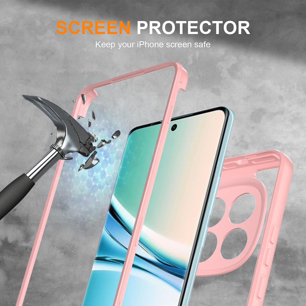 Custodia per Xiaomi Redmi Note 15 4G, Techsuit, ColorVerse 360, Rosa